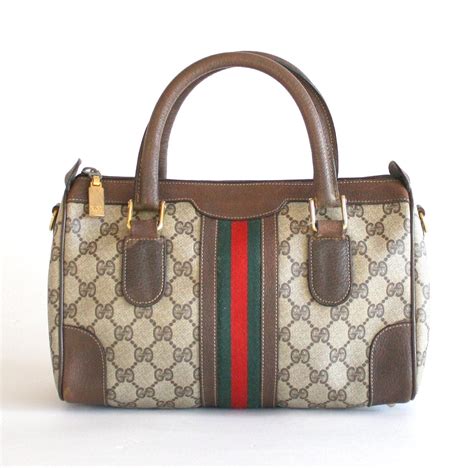 vintage Gucci logo bag